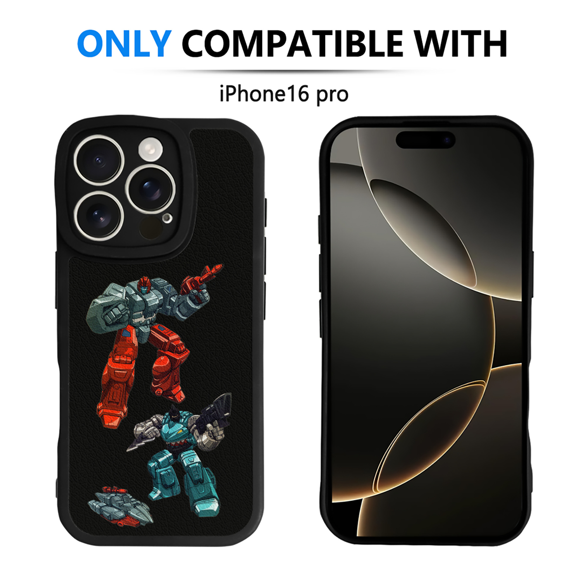 （画像用）  【iPhone 16シリーズ対応】シリコンスマホケース（レザー調） 材質：シリコン